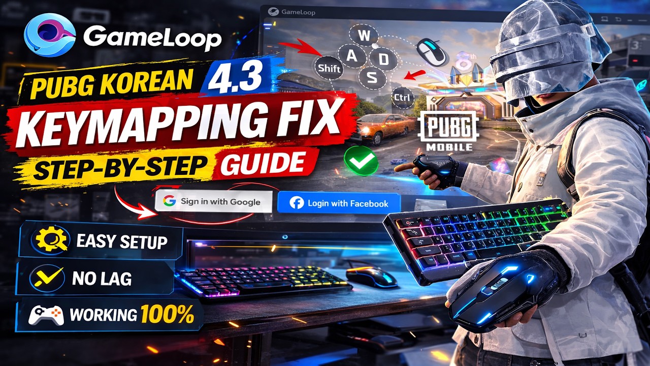 Исправление настройки клавиш GameLoop для PUBG Korean 4.3 | Пошаговое руководство
