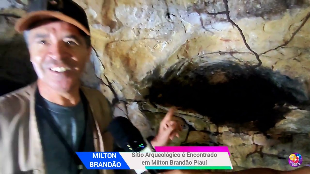 SÍTIO ARQUEOLÓGICO ENCONTRADO EM MILTON BRANDÃO PIAUÍ