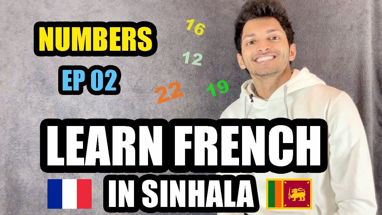 French Numbers #EP02 | Learn French with SL TRISH 🇫🇷🇱🇰