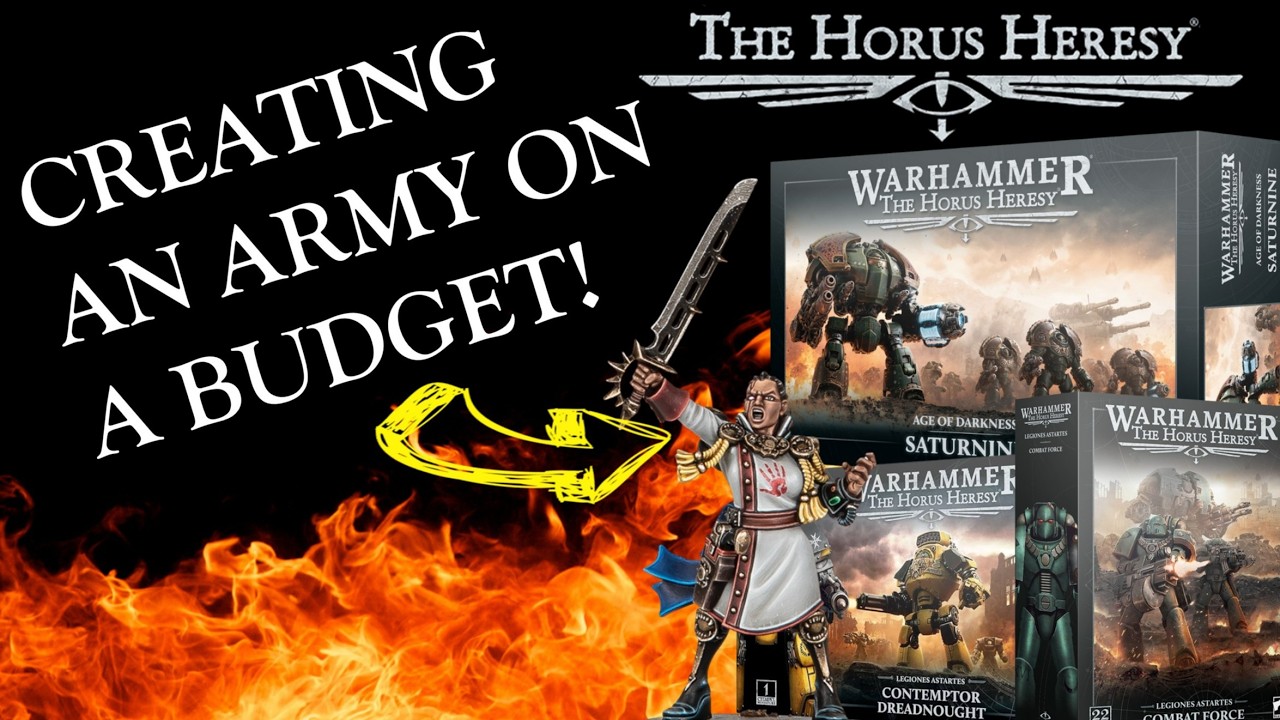 CREATE A HERESY ARMY ON A BUDGET!