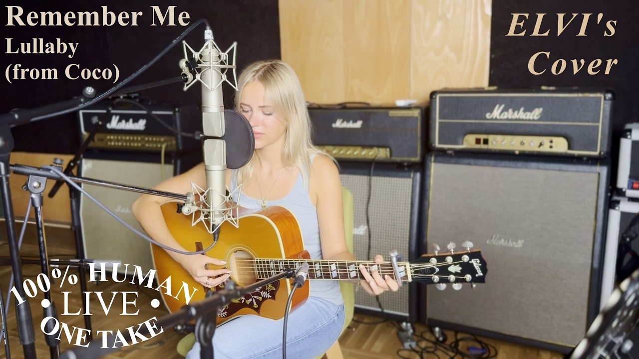Remember Me (Lullaby) &ndash; from Coco (Cover by ELVI) | Live Guitar One-Take