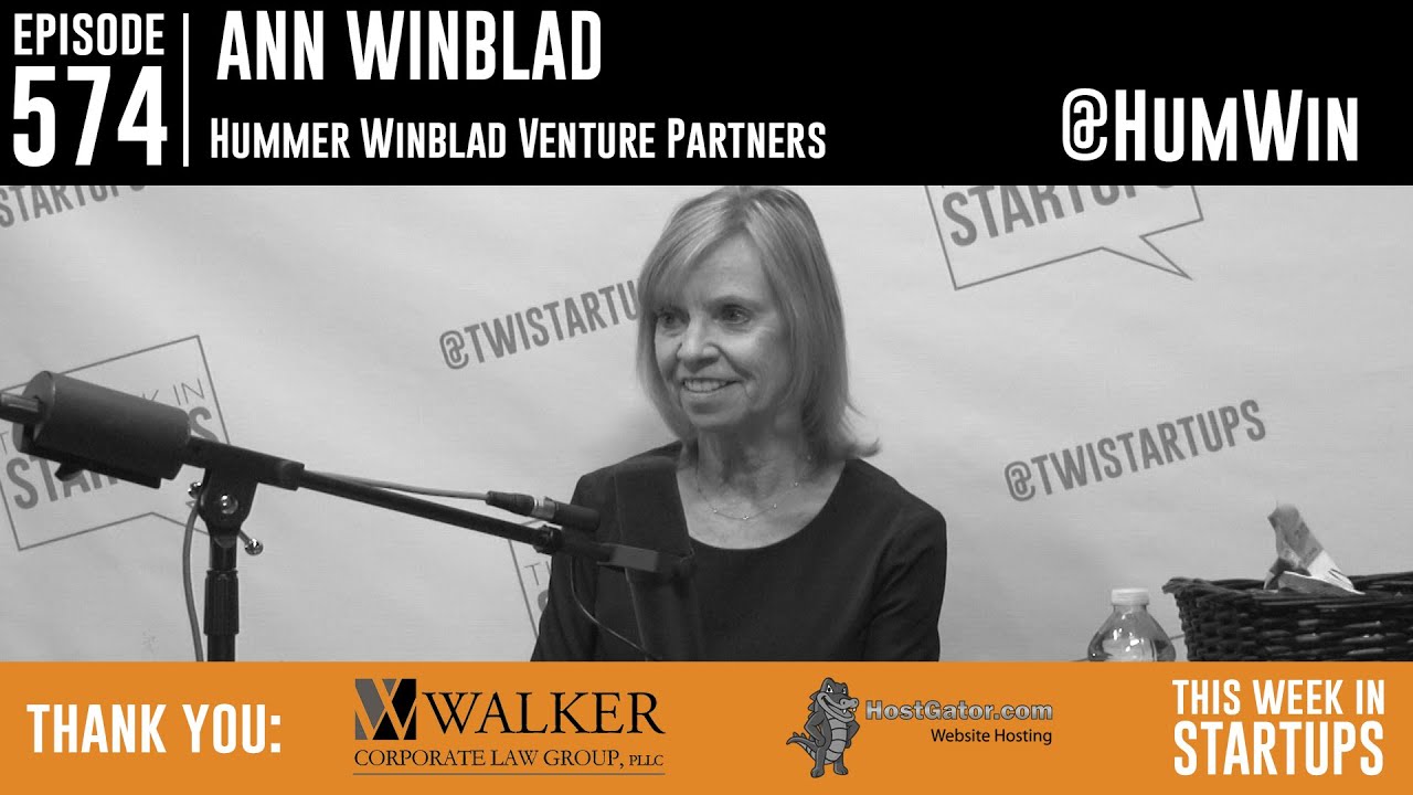 Investing legend Ann Winblad on funding software unicorns, finding talent & auditioning the future