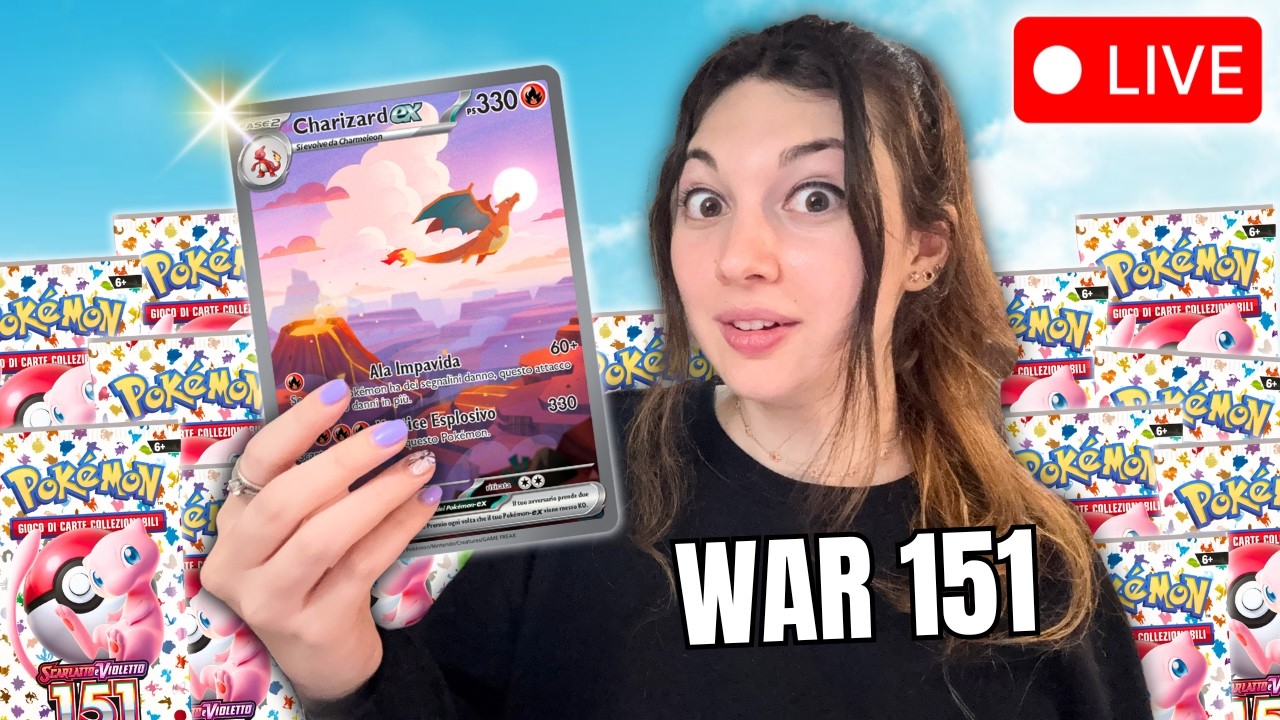 Torno ad aprire POKEMON 151 a caccia della leggendaria carta CHARIZARD Alternative