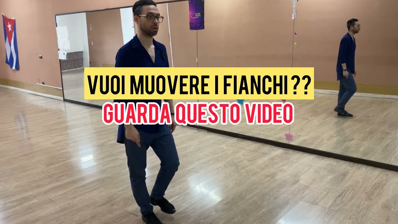 TUTORIAL - Impara a muovere i fianchi attraverso le gambe -  BALLO SALSA BACHATA