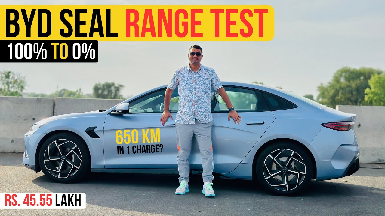 Испытание BYD Seal Range в Индии — все еще ждете Tesla?