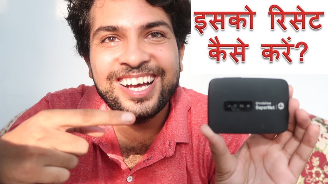 How to reset Vodafone SuperNet 4G dongle by mobile in Hindi- Vodfaone net dongle ko reset kaise kare
