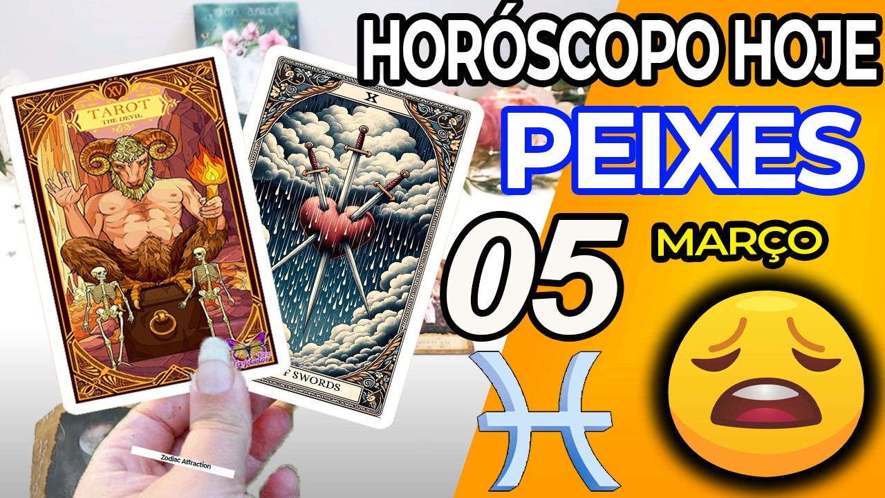 ESTÁ A CHEGAR UM PROBLEMA ❌ Peixes ♓ 5 Março 2026 | Horoscopo do dia de hoje ♓ Tarot Peixes