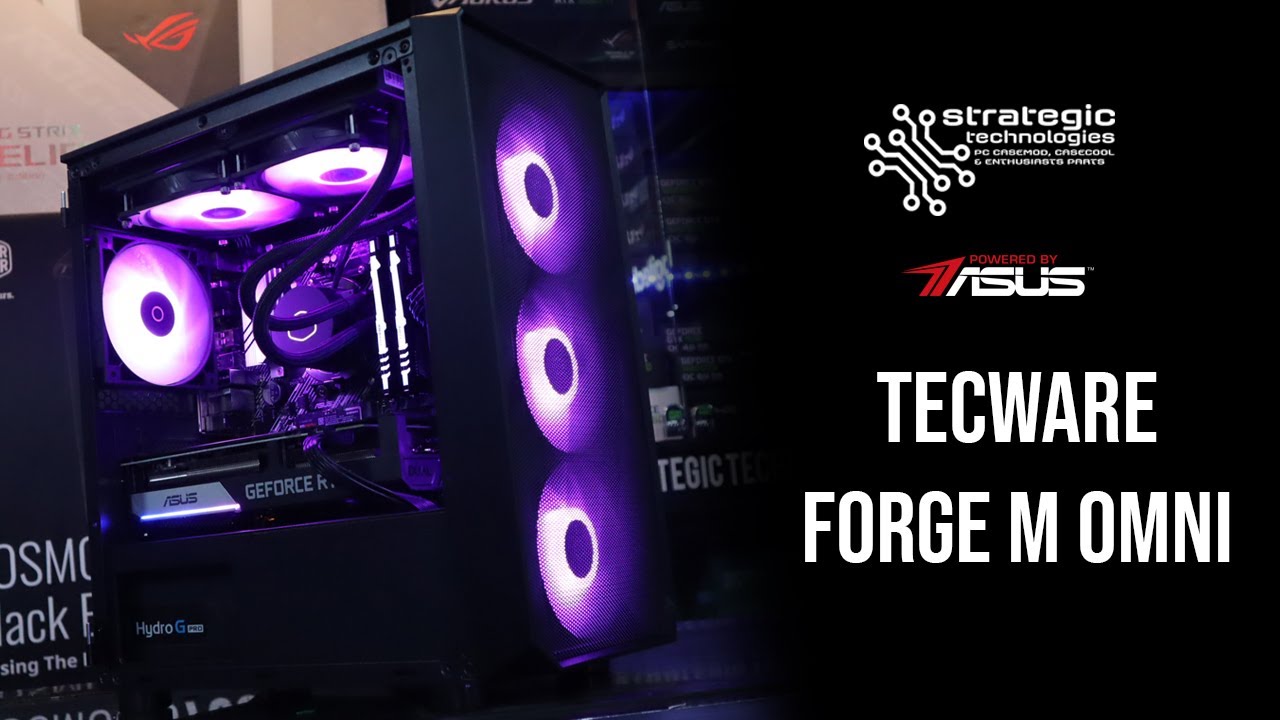 Tecware Forge M OMNI | Ryzen 5 3600 | ASUS Prime B550M-A | ASUS DUAL NVIDIA Geforce RTX 3060Ti