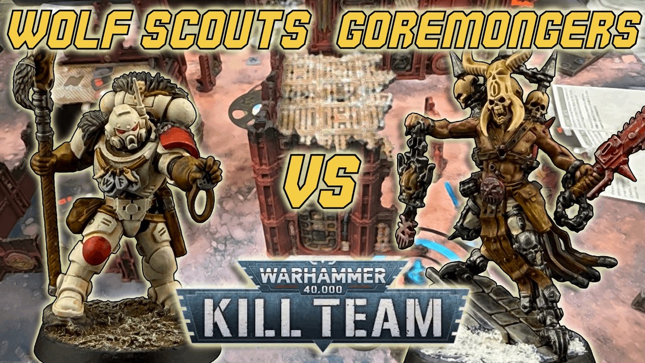 Wolf Scouts против Goremongers &mdash; ТУРНИРНЫЙ БОЕВОЙ ОТЧЕТ KILL TEAM