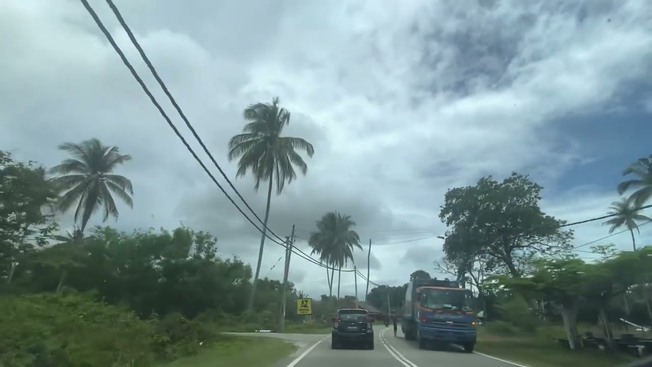 Mengabang Telipot ke Batu Rakit melalui Jalan Pantai