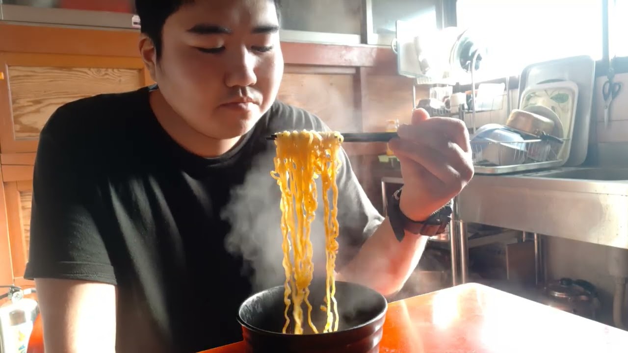 새로운 라면 신라면 골드 1개 먹방