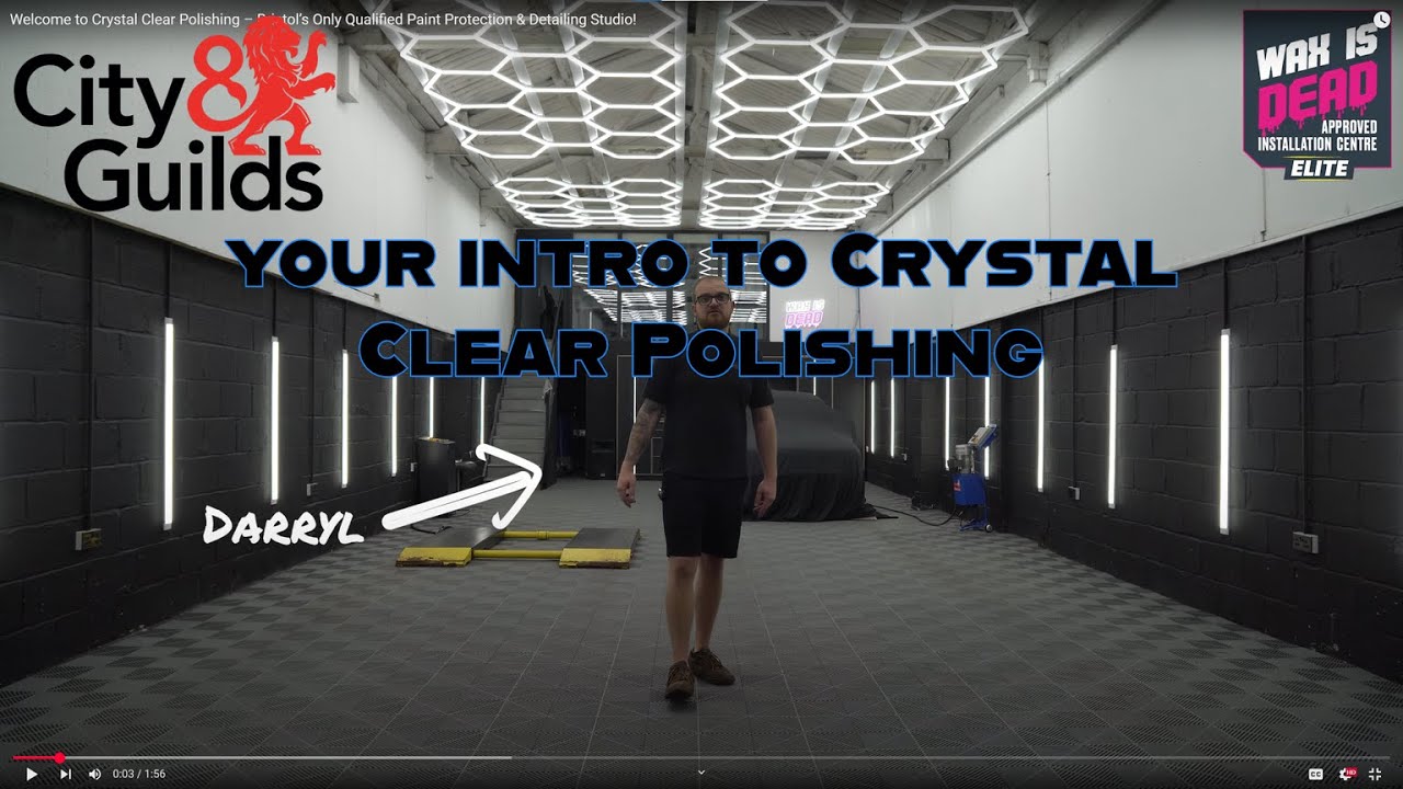 Welcome to Crystal Clear Polishing – Bristol’s Only Qualified Paint Protection & Detailing Studio!