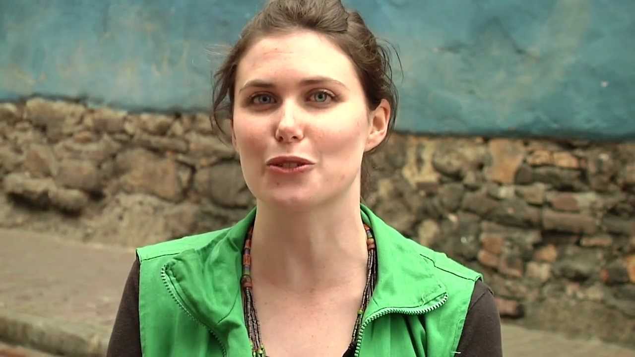 A British volunteer, Sophia, talks about PBI's accompaniment in Colombia