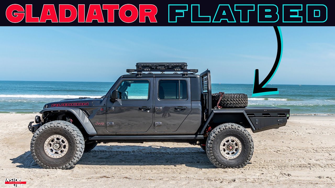 Jeep Gladiator Flatbed, Plus New Uwharrie Trail and Another Broken ELocker! | Inside Line