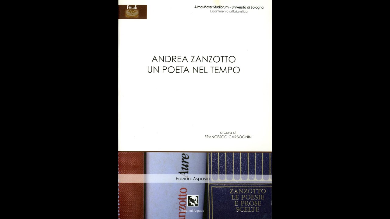 Andrea Zanzotto. Un poeta nel tempo (Letture di un poeta, 11 novembre 2006)
