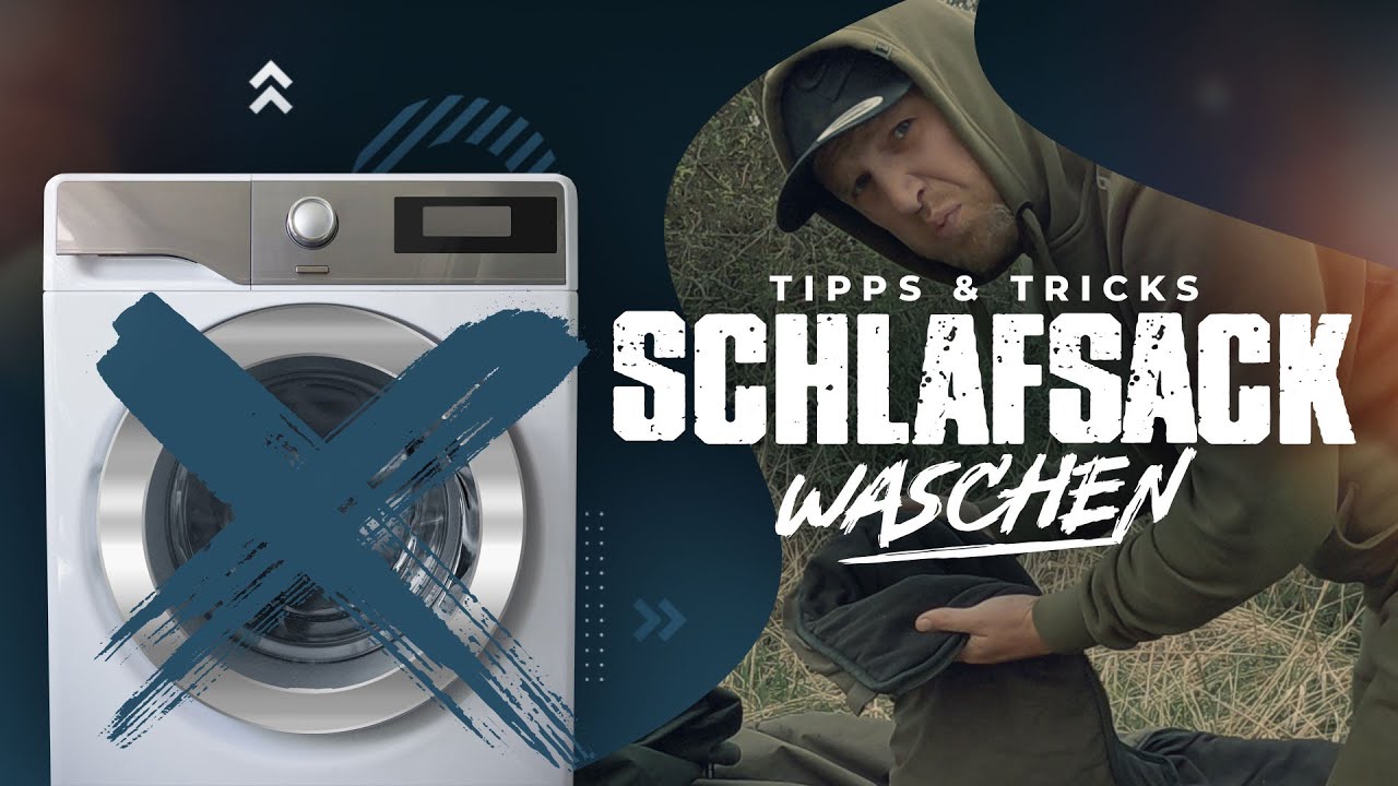 SCHLAFSACK REINIGEN - Tipps und Tricks fürs Waschen