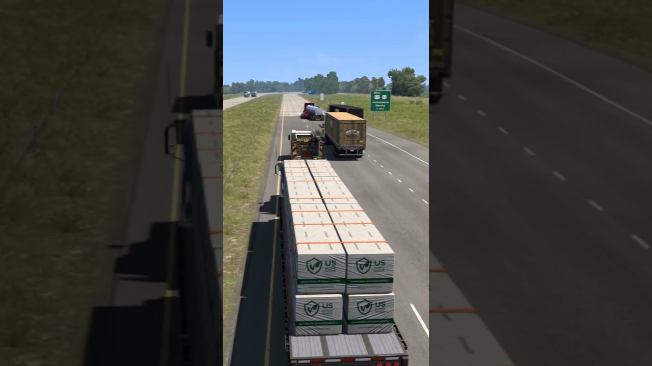 Gameplay DLC Arkansas City Jonesboro American Truck Simulator #ats