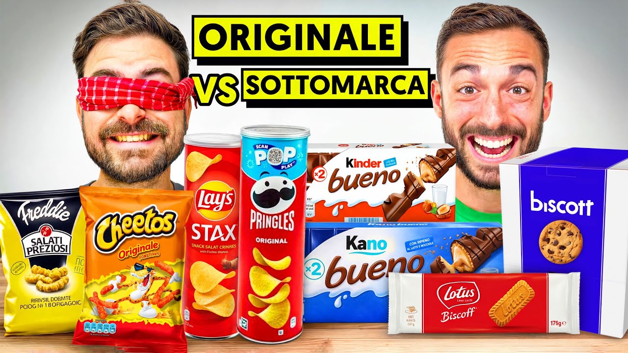 Sai RICONOSCERE L'ORIGINALE vs la SOTTOMARCA?! #4