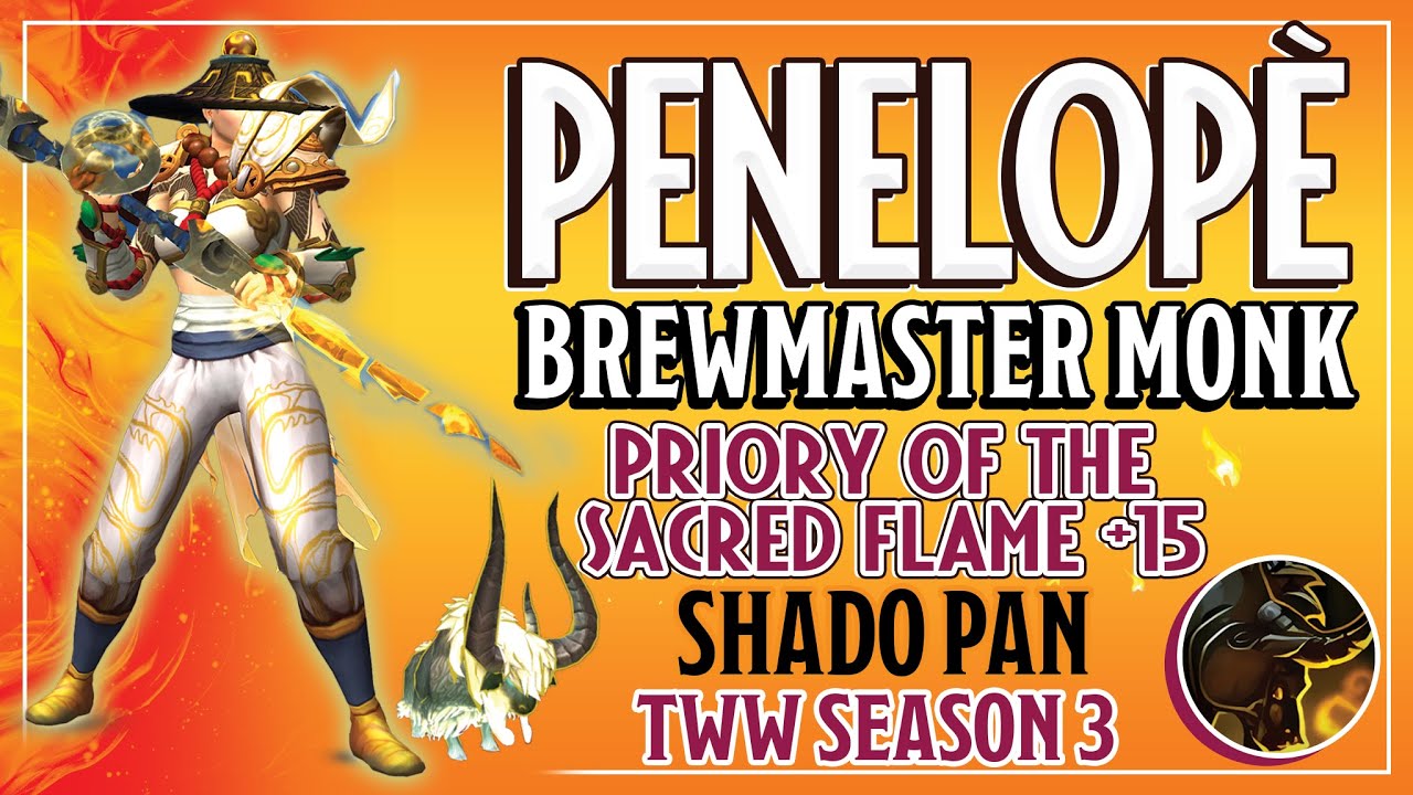 Brewmaster Monk Priory of the Sacred Flame +15 Season 3 TWW