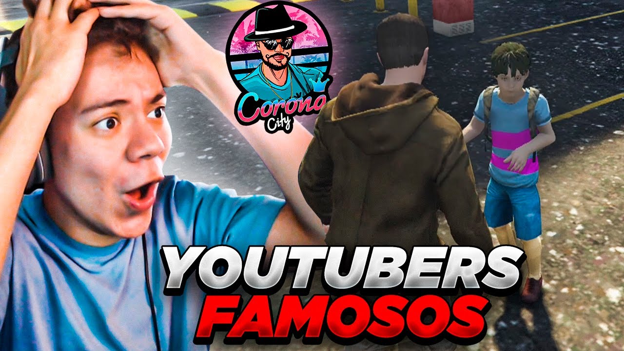 Juego GTA ROLEPLAY con YOUTUBERS FAMOSOS