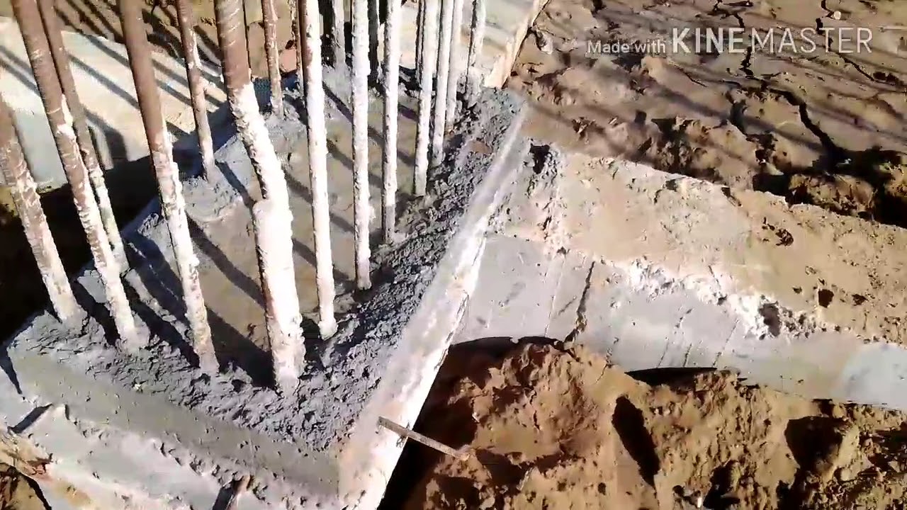 How to plinth beam over to column platform and layout and startor process.