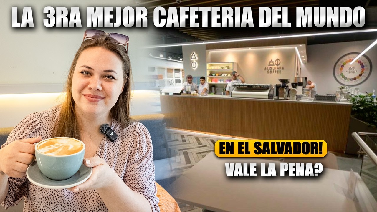 Visitamos la 3ra MEJOR Cafetería del MUNDO en El Salvador (¿Vale la pena?) 🇸🇻