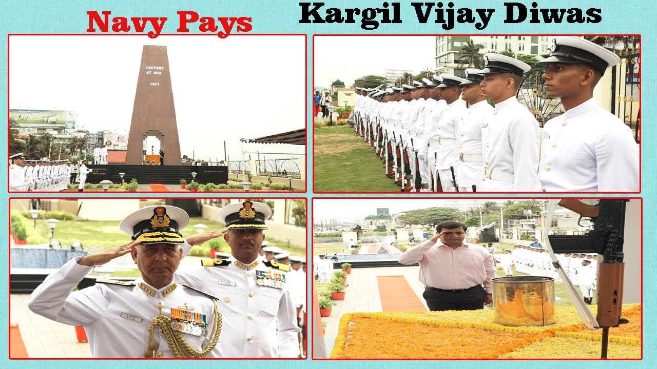Navy Pays Tribute to War Heroes  Kargil Vijay Diwas in Visakhapatnam,Vizagvision..