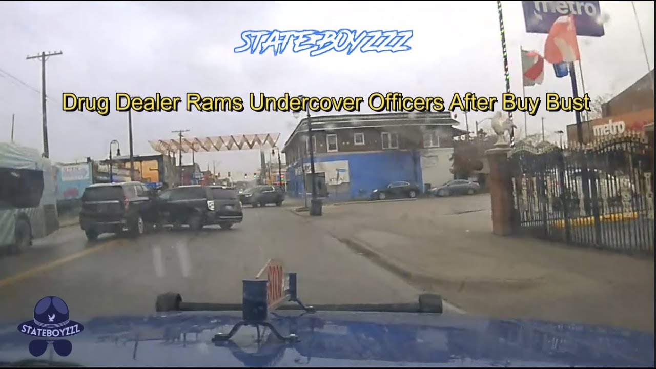 Drug Dealer Rams Multiple Undercover Police Vehicles While Fleeing MSP