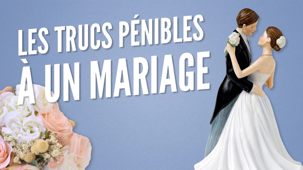 Top 8 des trucs p&eacute;nibles qui arrivent &agrave; tous les mariages