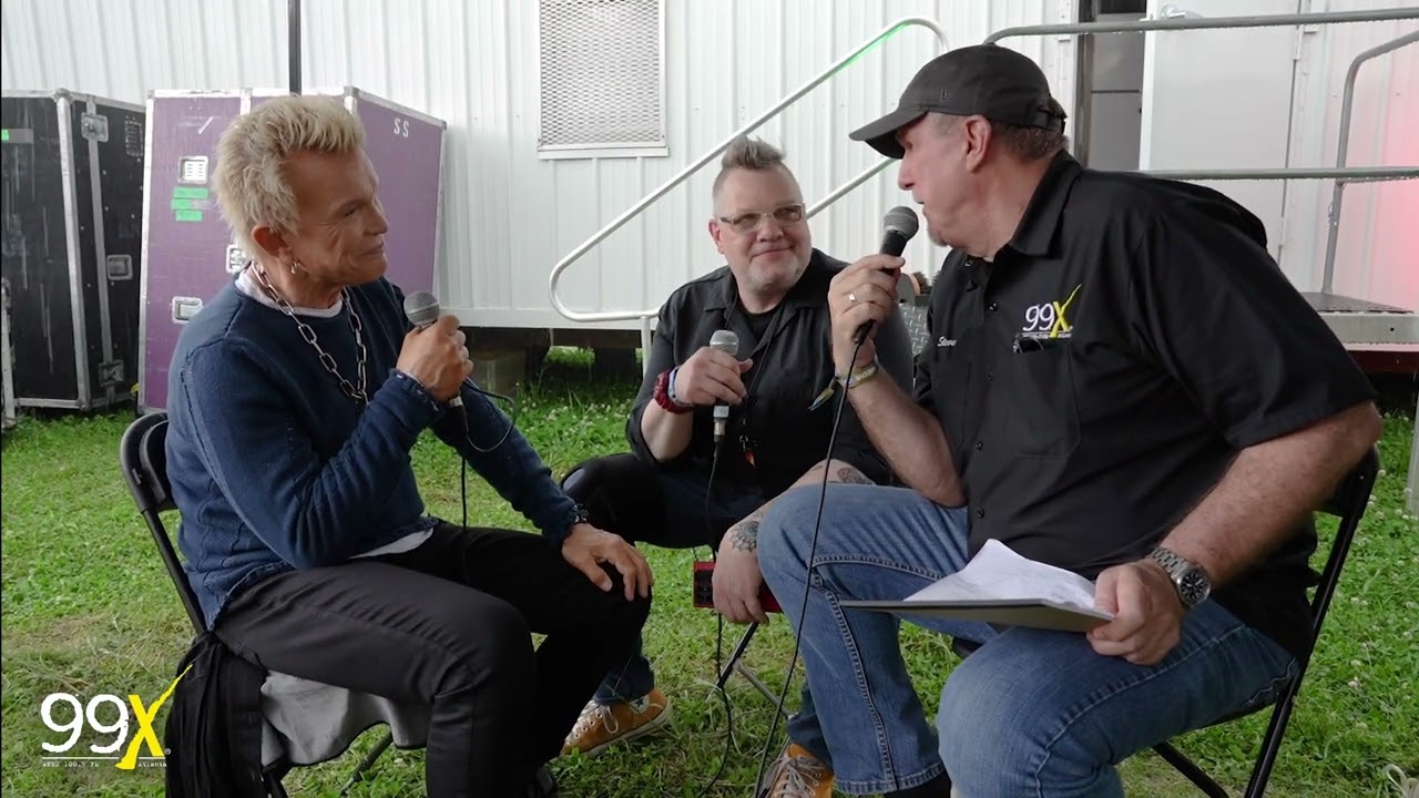 99X Interviews: Billy Idol @ Shaky Knees 5/5/2024