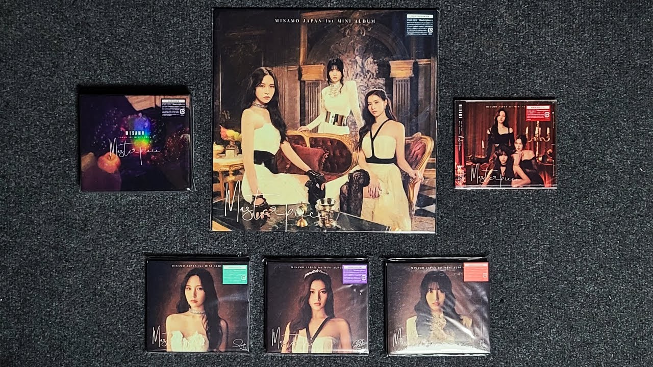 MISAMO 1st Mini Album "Masterpiece" Unboxing (All 6 Versions)