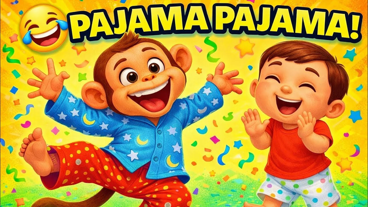Bander Mama Pahan Pyjama 2026 & 25 Minutes Non Stop Hindi Nursery Rhymes Kids Songs & Poems