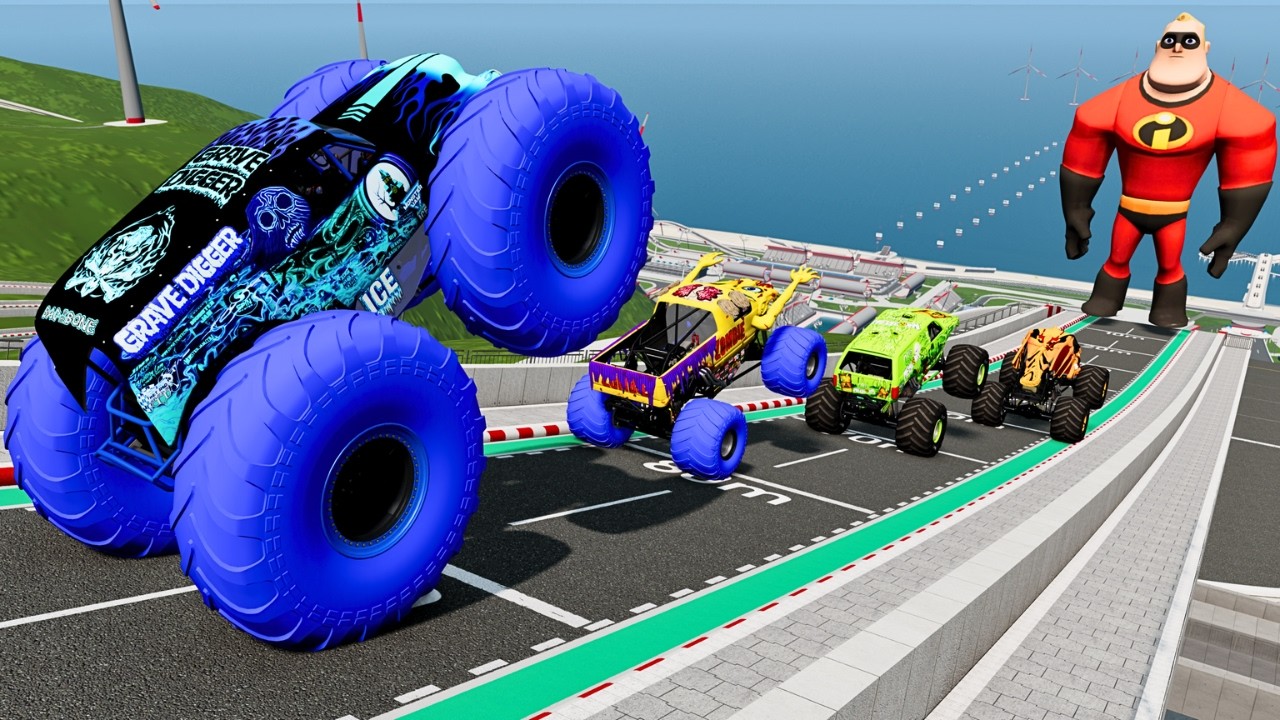 Epic High Speed Car Jumps #29 – BeamNG Drive | BNG Astar