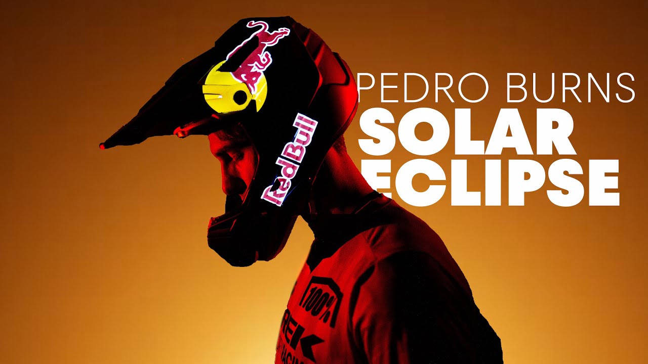 Ride into Darkness | Pedro Burns MTB Ripping During the Total Solar Eclipse