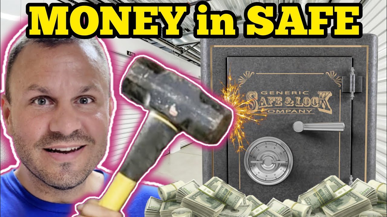 FOUND MONEY HIDDEN IN SAFE In A Storage Unit