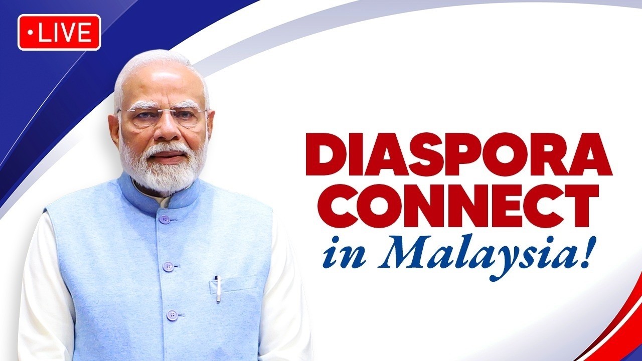 LIVE: PM Modi participates in a community programme in Kuala Lumpur, Malaysia