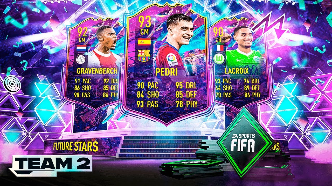 THIS IS WHAT I GOT IN 100K FIFA POINTS FOR FUTURE STARS TEAM 2! | FIFA 22 ULTIMATE TEAM