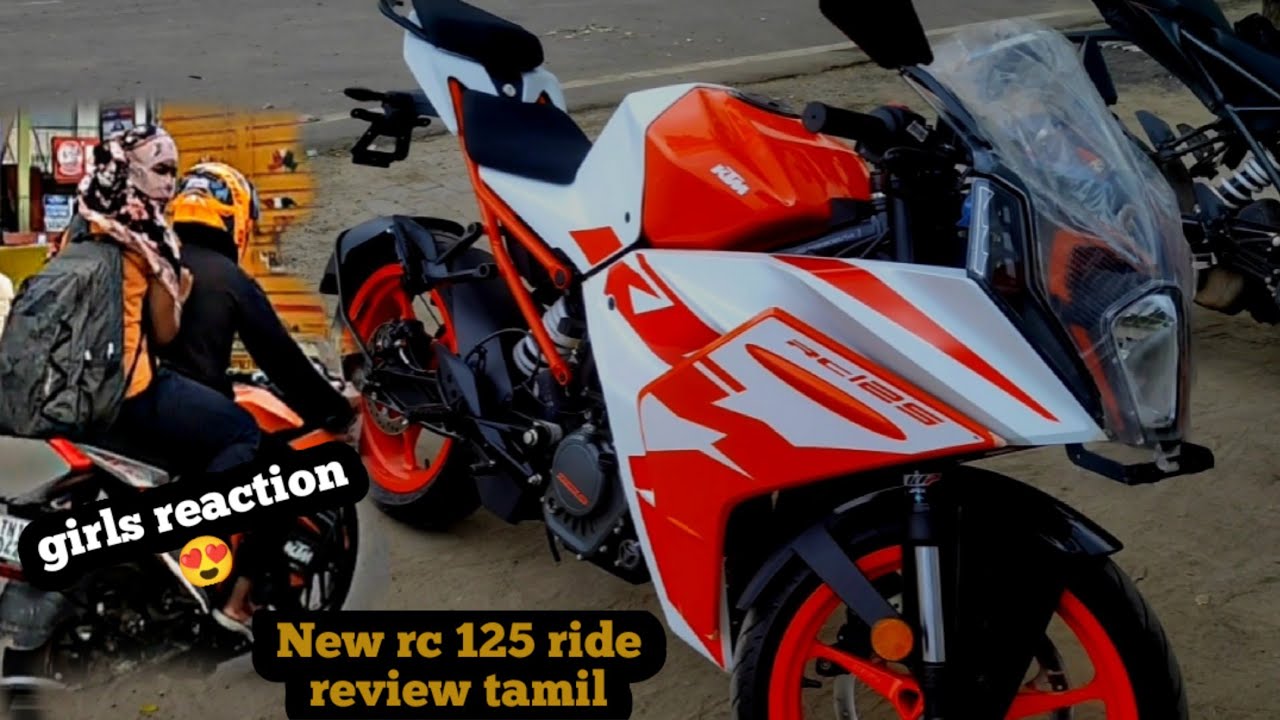 2022 rc125 bs6 new model complete detailed review| girl reaction 😍 | worth for 2.10 lakhs ah 👁️