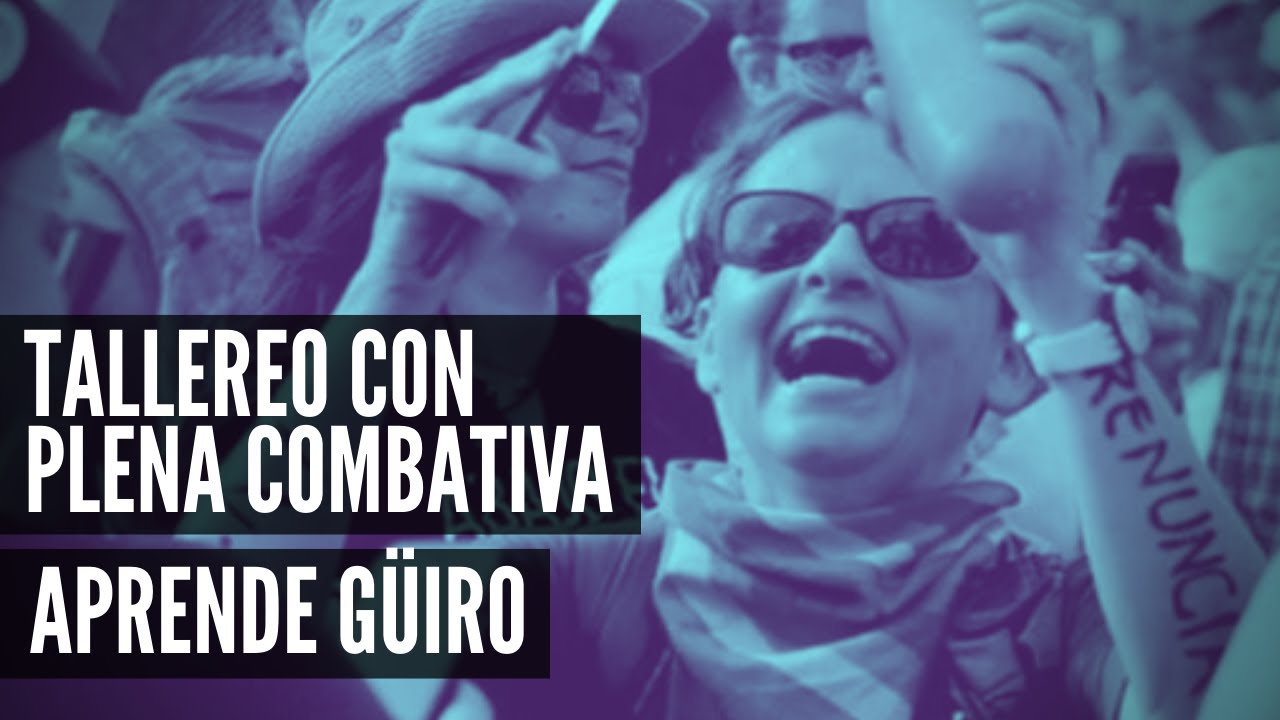 Tallereo con Plena Combativa: Aprende Güiro