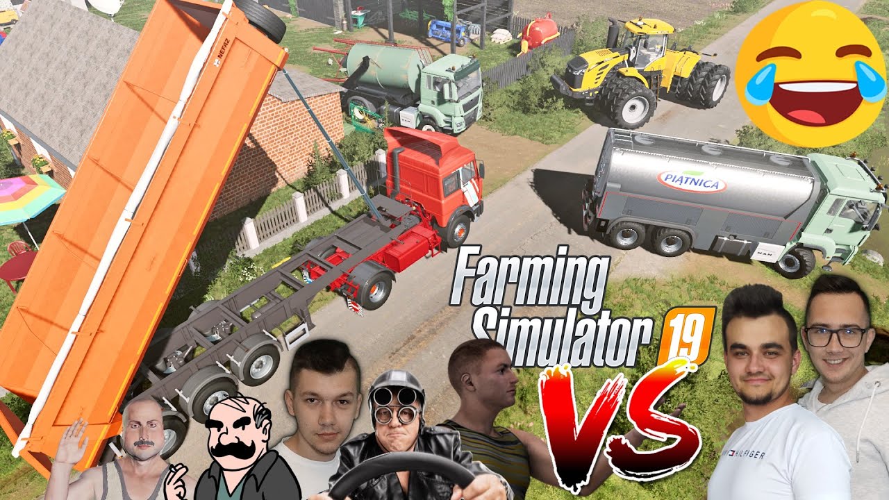 ☆50 Twarzy Tanasa🚜Nowa Mleczarka, Wapno,  Stawianie Bina & Challenger 