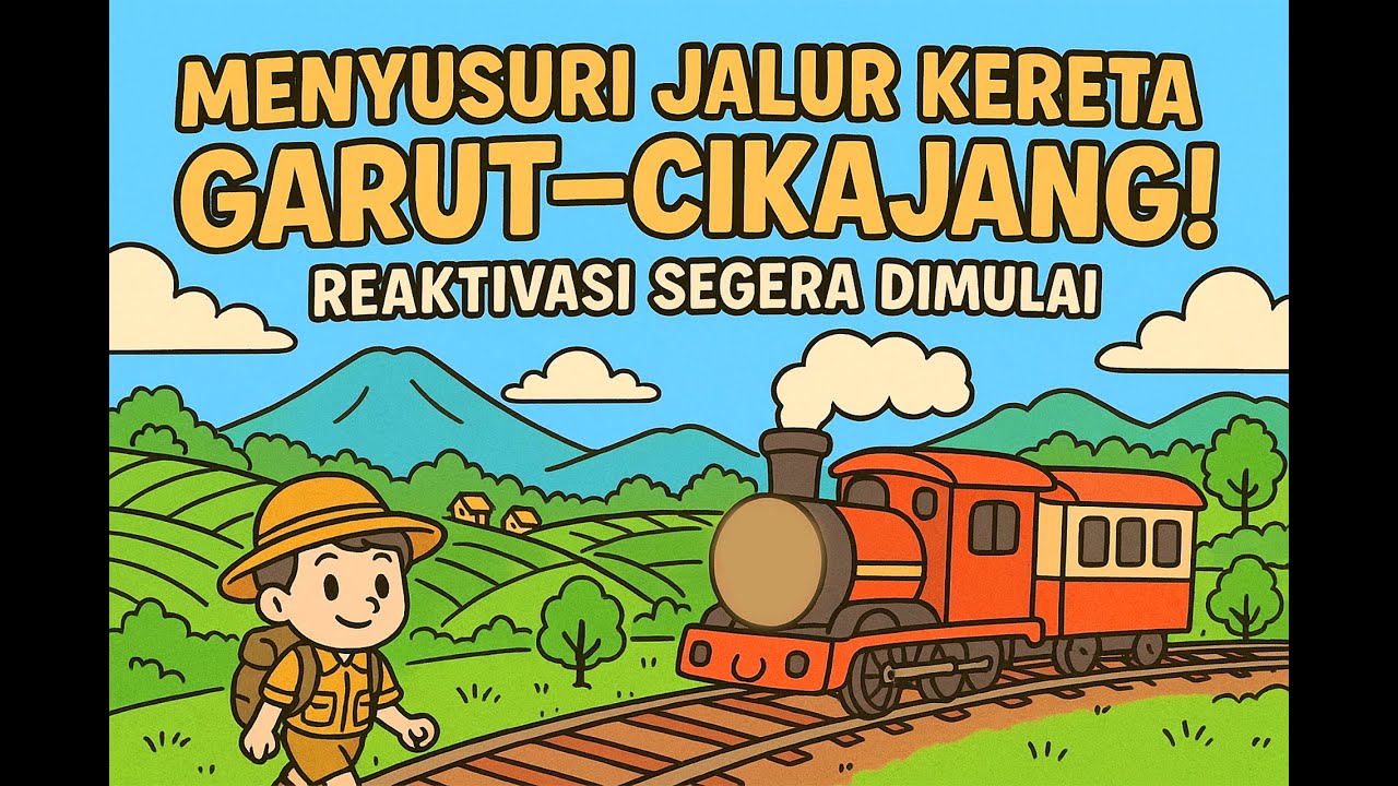 Menelusuri Jalur Kereta Api Garut - Cikajang Yang Akan Di Reaktivasi | Google Maps Indonesia