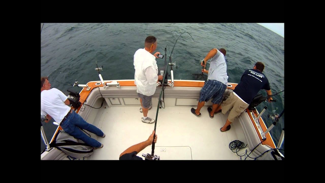29lb Chinook Salmon Caught w/ Crazy Yankee Sportfishing.wmv
