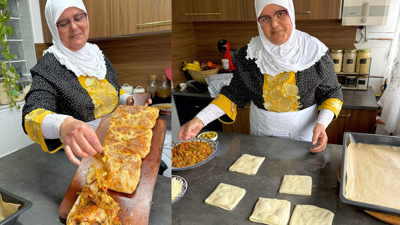 مسمن فالفران بحشوة جد سهلة ولديد 