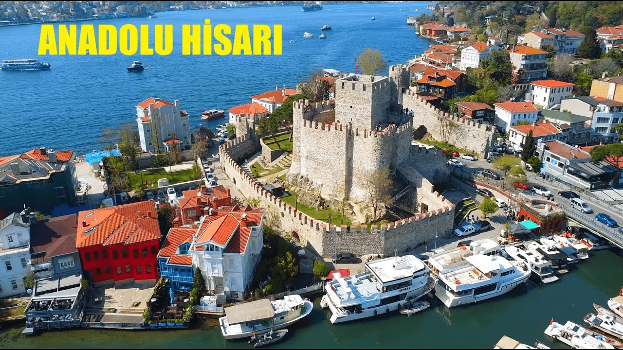 📍 Anadolu Hisarı | İstanbul Boğazı ve Fatih Sultan Mehmet Köprüsü Drone Görüntüleri