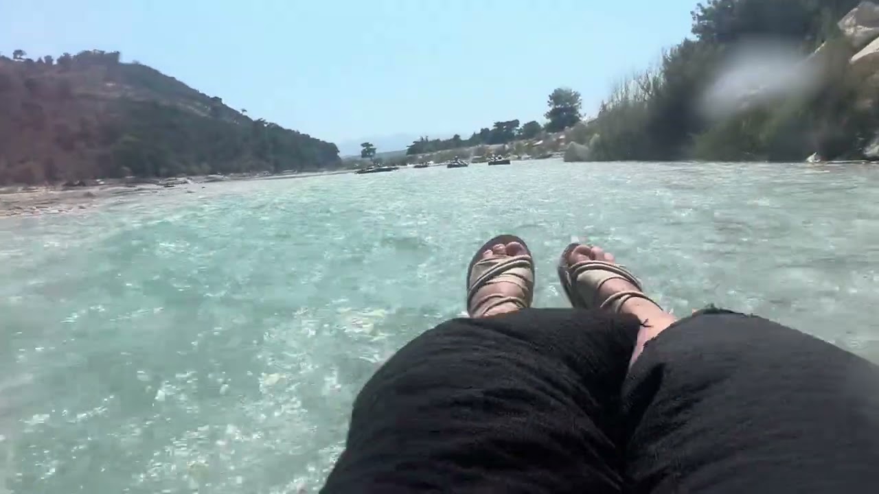 Fethiye Saklikent RAFTING | wunderschöne Läden voller MUSCHELN 😍