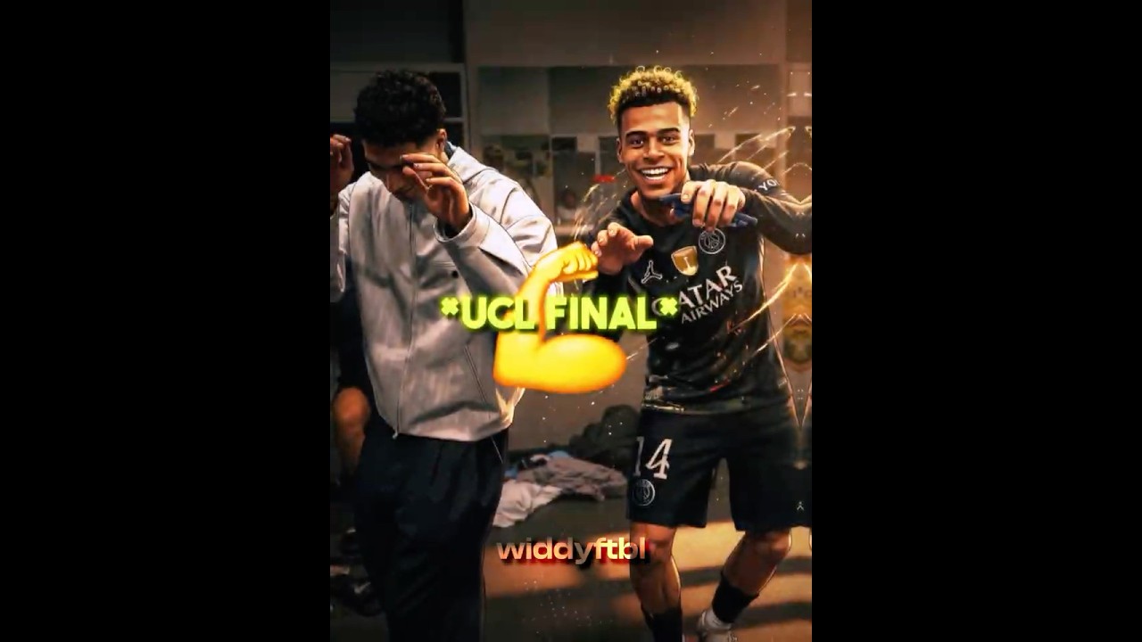 Doue Is Excited For The Ucl Final 🔥😂