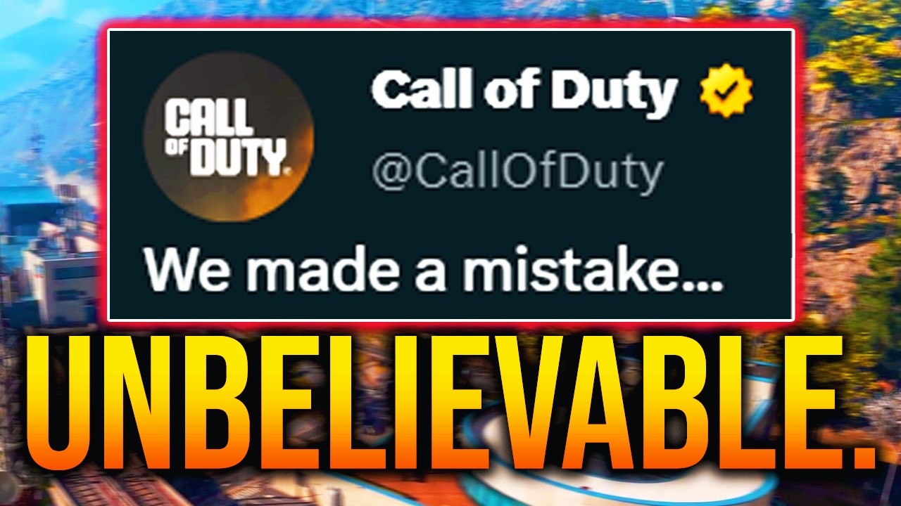 Call Of Duty нас просто неожиданно обманула...