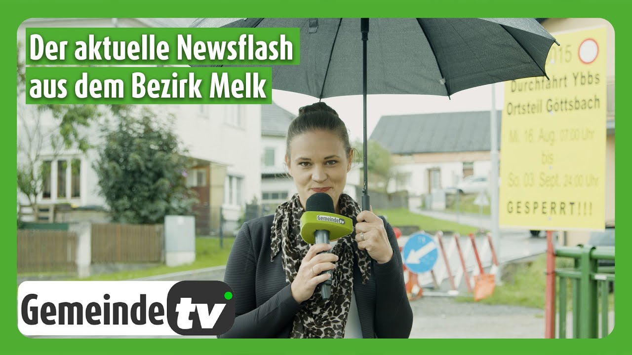 Historische Landtechnik, Stra&szlig;ensperren und der Fuchsbandwurm - Der Newsflash aus dem Bezirk Melk
