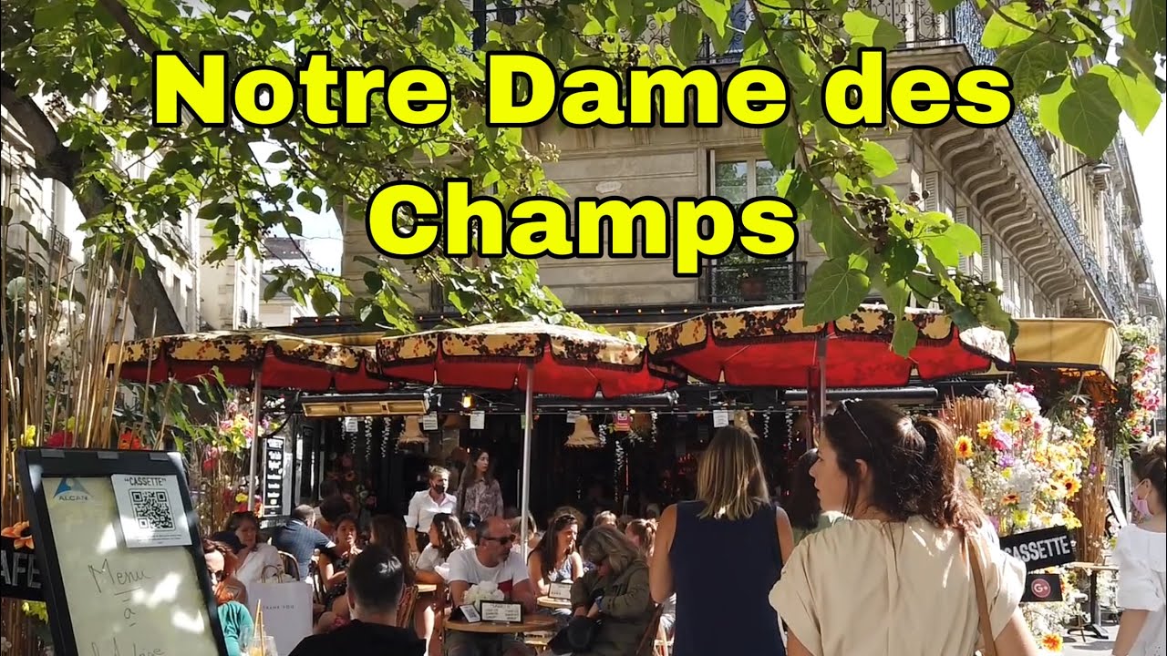 🇫🇷 Walking Tour in Paris : Notre Dame des Champs 🚶