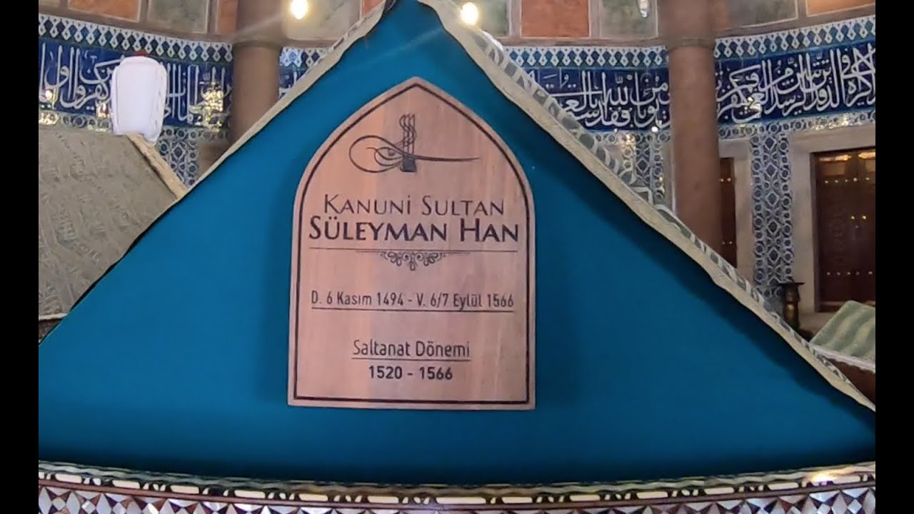 Tomb of S&uuml;leyman Sultan the Magnificent & H&uuml;rrem Sultan Tombs Istanbul great love story #youtuber